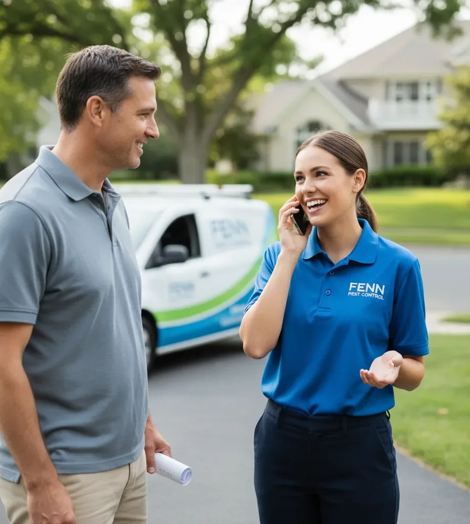 Fenn Pest Control customer support in Dalton